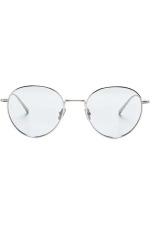 Totême Lentes de sol con armazón redonda y logo grabado
