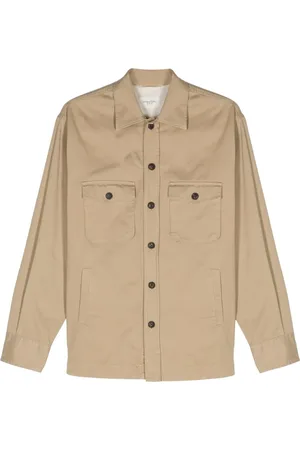Tintoria Mattei Sobrecamisa con cuello italiano