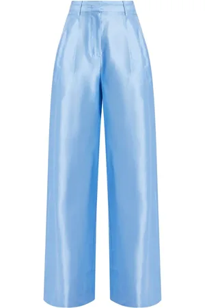 Staud Pantalones palazzo con pliegues