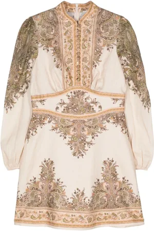 ZIMMERMANN Vestido corto Natura