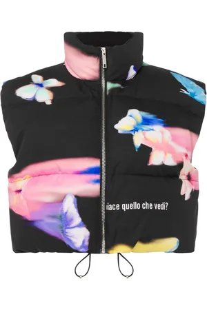 Moschino Chaleco capitonado corto