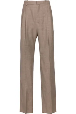 Saint Laurent Pantalones de vestir con pinzas