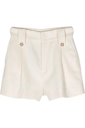 Twin-Set Shorts con detalle de pinzas