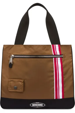 Moschino Tote con aplique del logo