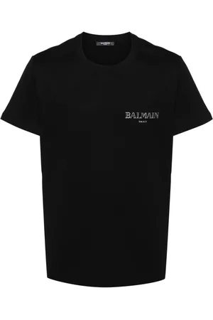 Balmain Playera con aplique del logo