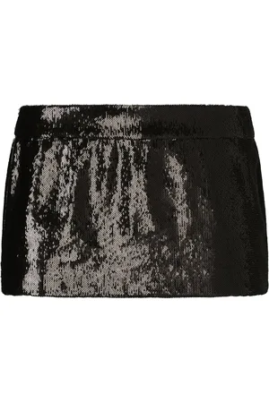 Dolce & Gabbana Falda corta bordada con lentejuelas
