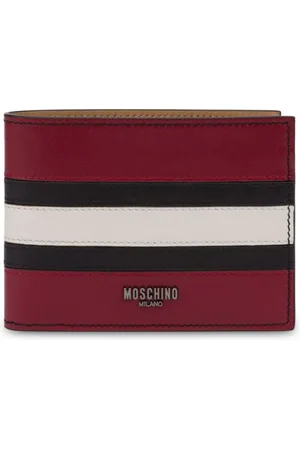 Moschino Cartera con detalle de rayas