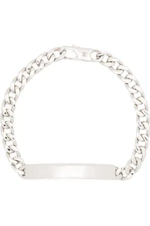 Missoma ID rhodium plated bracelet