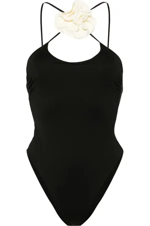 LA REVECHE Traje de baño con motivo floral