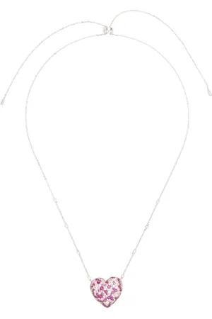 APM Monaco Collar en plata de ley con dije de corazón