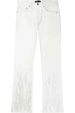 Purple Brand Jeans rectos con tiro bajo