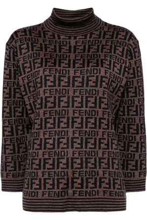Fendi Suéter con motivo Zucca