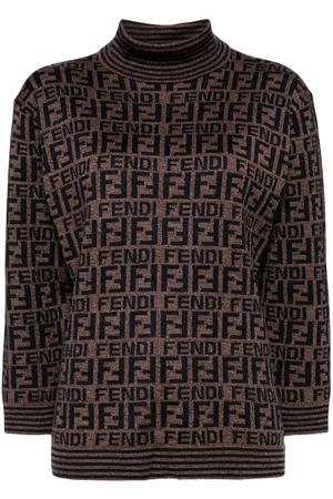 Fendi Suéter con motivo Zucca