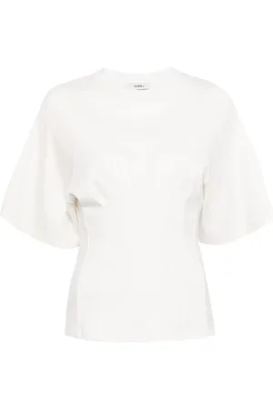 GOEN.J Playera con detalle fruncido