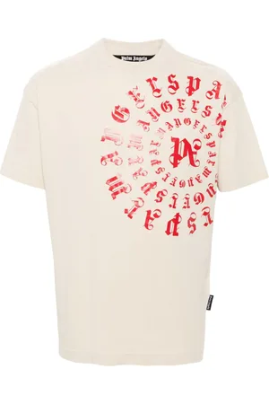 Palm Angels Playera con logo estampado