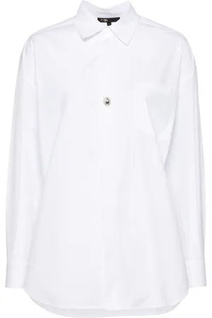 Maje Camisa de popelina oversize