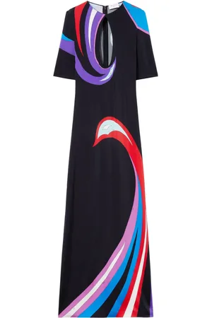 Puccini Vestido de fiesta con estampado Cigni
