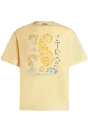 Etro Playera con estampado gráfico