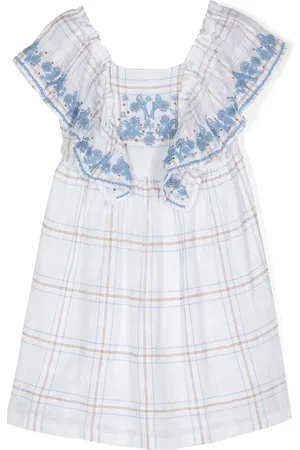 Tartine Et Chocolat Vestido con bordado floral
