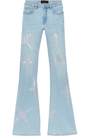 Purple Brand Jeans bootcut con detalles de strass