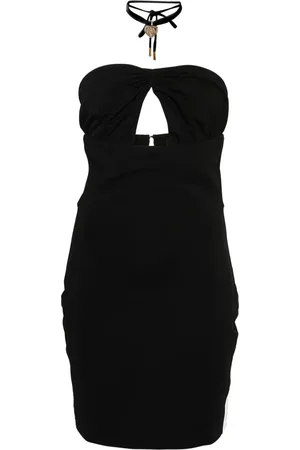 Dsquared2 Vestido corto estilo strapless