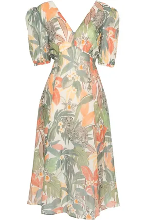 Twin-Set Vestido midi con estampado floral