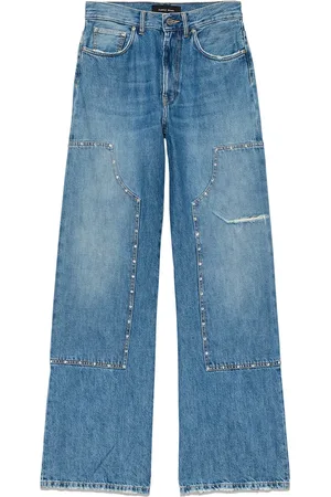 Purple Brand Jeans anchos con apliques
