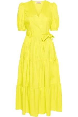 Twin-Set Vestido midi de popelina