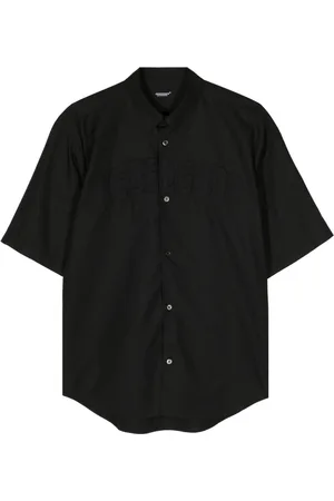 UNDERCOVER Camisa de popelina con motivo bordado