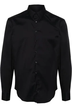 Giorgio Armani Camisa de popelina con cuello