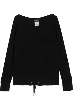 CHANEL Suéter de cachemira con cuello barco 2013