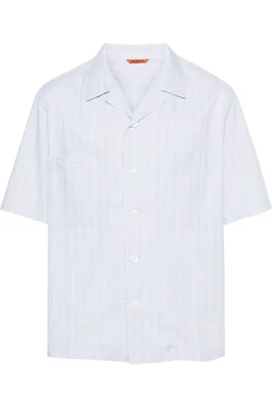 BARENA Camisa con rayas estampadas