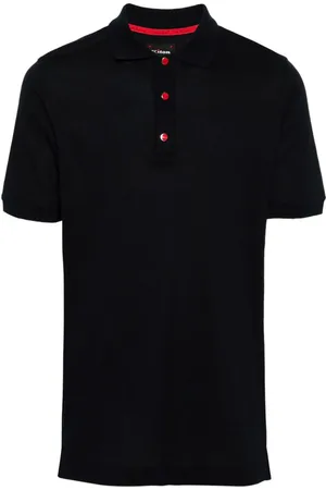Kiton Playera tipo polo de piqué