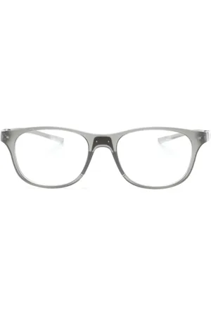 Tag Heuer Lentes con armazón cuadrada y logo en relieve