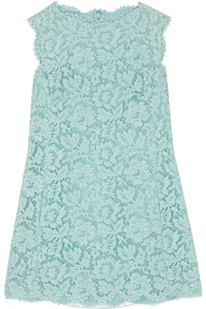 VALENTINO GARAVANI Vestido corto con encaje floral 2010