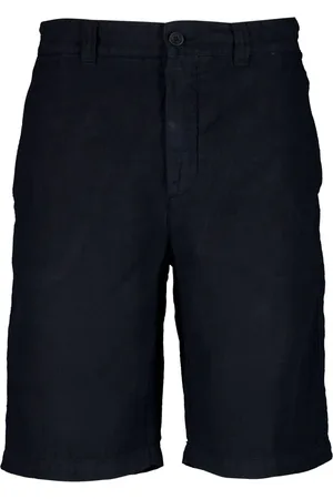 120% Lino Bermudas con tiro medio