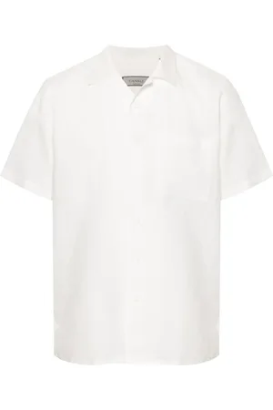 CANALI Camisa con cuello cubano