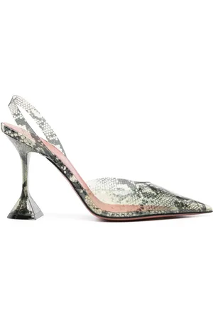 Amina Muaddi Zapatillas Holli con tacón de 95mm