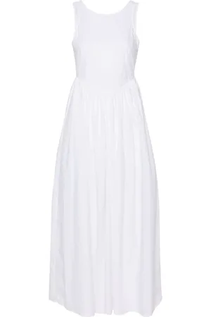 Emporio Armani Vestido largo con diseño acampanado