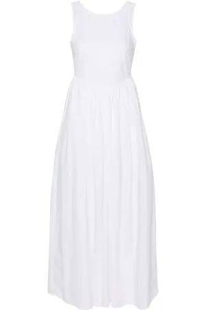 Emporio Armani Vestido largo con diseño acampanado