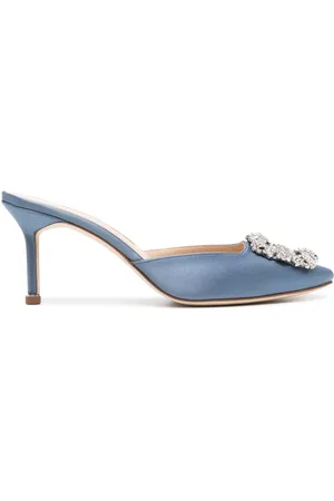 Manolo Blahnik Mules Hangisimu con tacón de 70mm