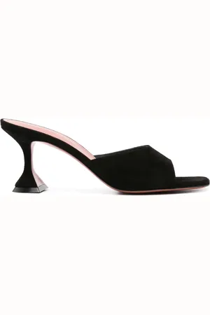 Amina Muaddi Mules Lupita con tacón de 70mm
