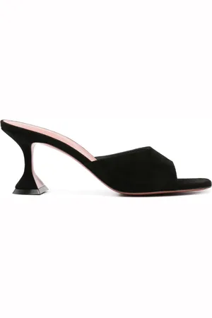 Amina Muaddi Mules Lupita con tacón de 70mm
