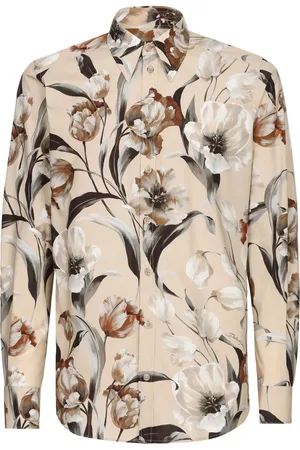 Dolce & Gabbana Camisa de popelina con estampado floral