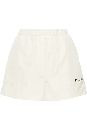 Fendi Shorts con tiro alto