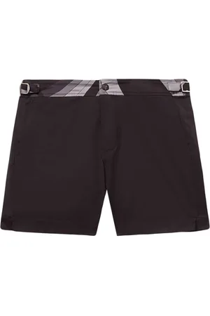 Puccini Shorts de playa con pretina estampada