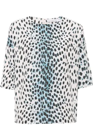 Dior Blusa con animal print 2010