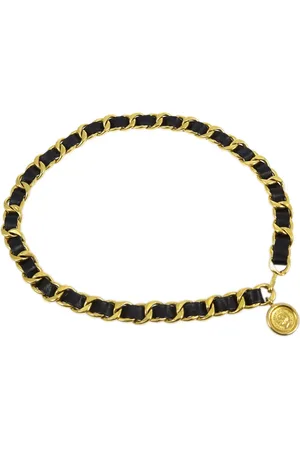 CHANEL Cinturón de cadena con medallón 1990-2000