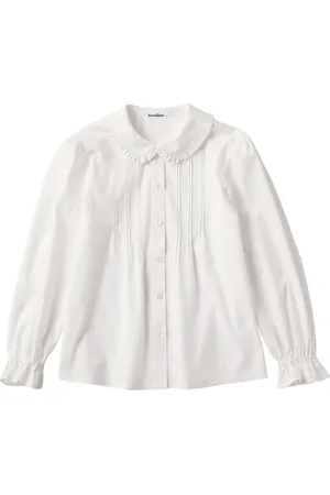 Familiar Top con diseño plisado