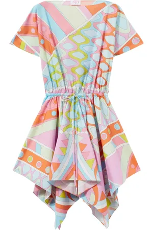 Puccini Vestido corto con estampado Vivara